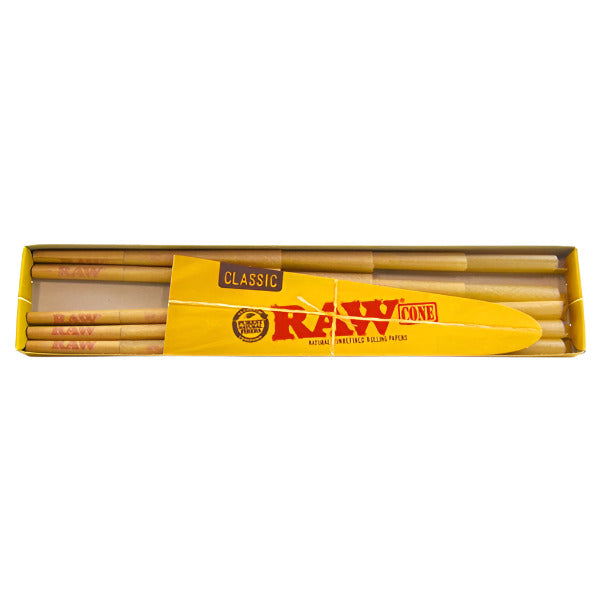 RawClassicLeanCones_12PacksPerBox_6ConesPerPack