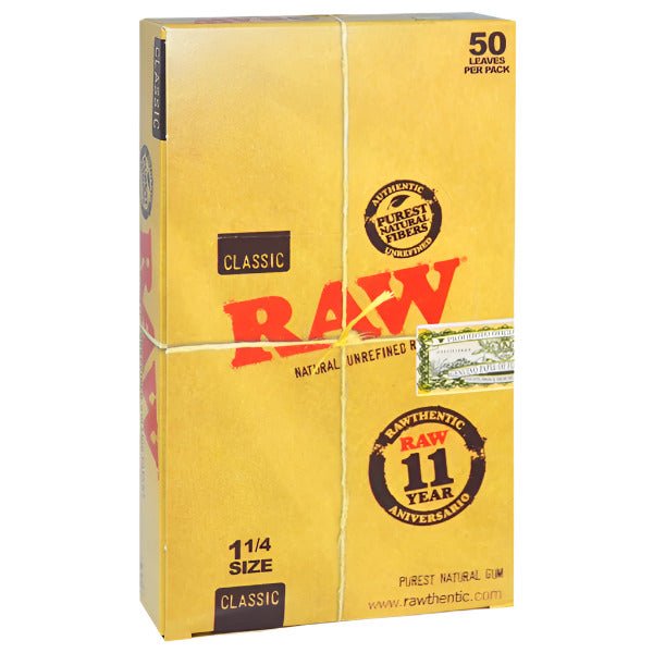 RawClassicRollingPaper_11/4Size_24PerBox