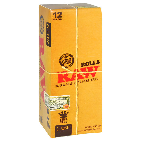 RawClassicRollingPaper_KingSize_3MeterRolls_12PerBox