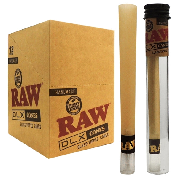 RawDLXCones_GlassTippedCones_12PerBox