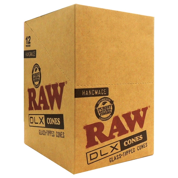 RawDLXCones_GlassTippedCones_12PerPack