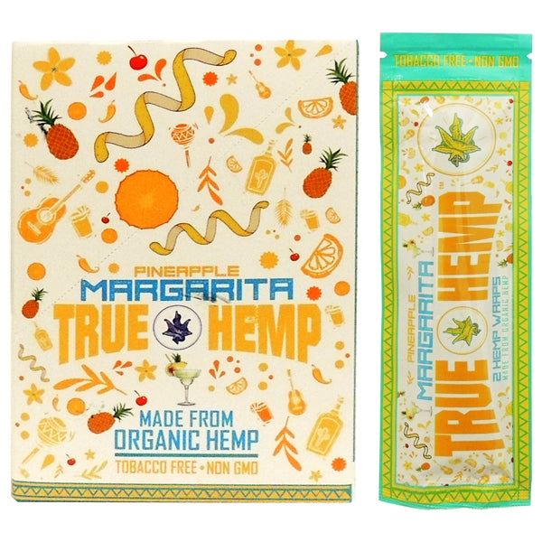 True Hemp Wraps | Organic Hemp | 25 Pouches 2 Hemp Wraps