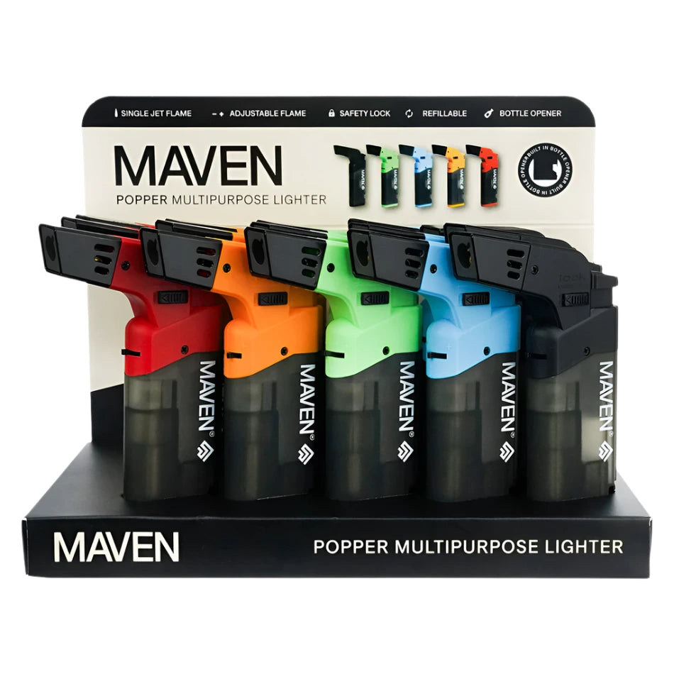 Maven Popper | 15CT Display | Assorted Colors