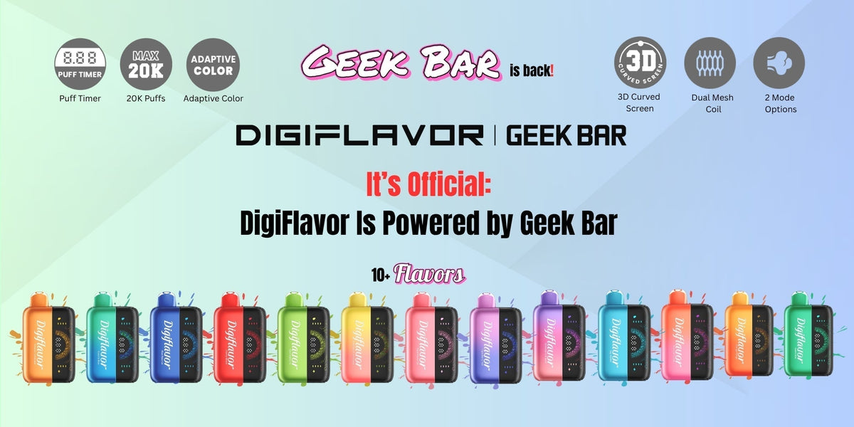 Geek Bar Is Back in Los Angeles: Meet the New DigiFlavor BRK Kit