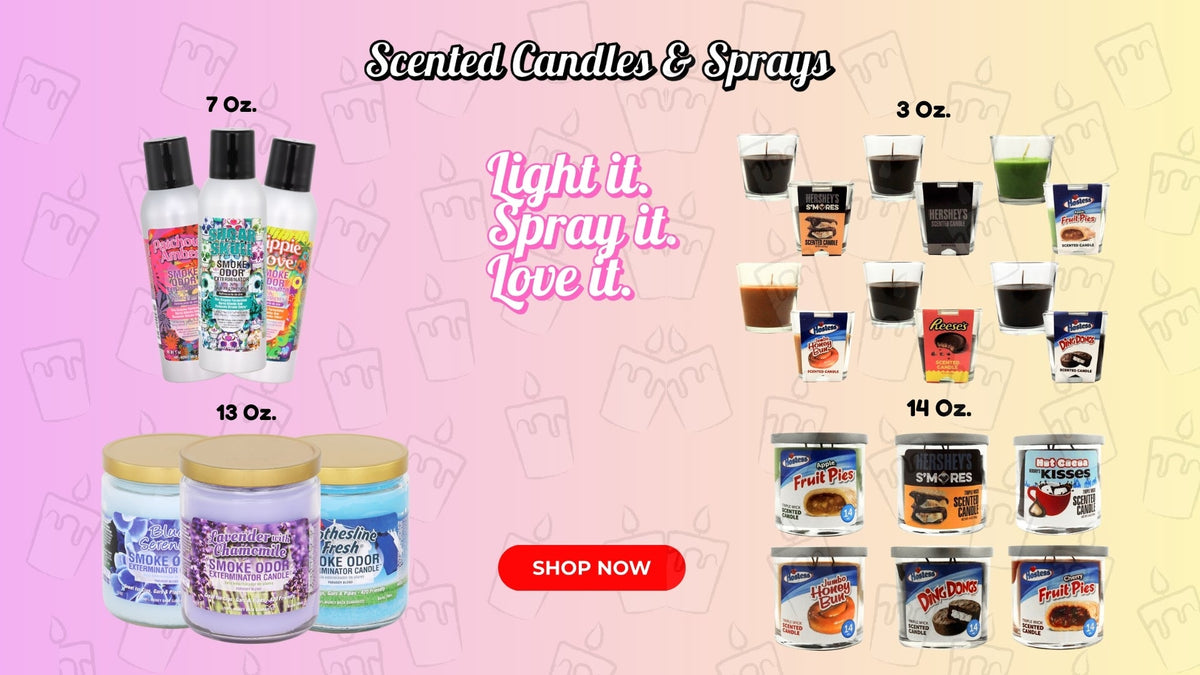 Premium odor‑eliminating candle and spray wholesale