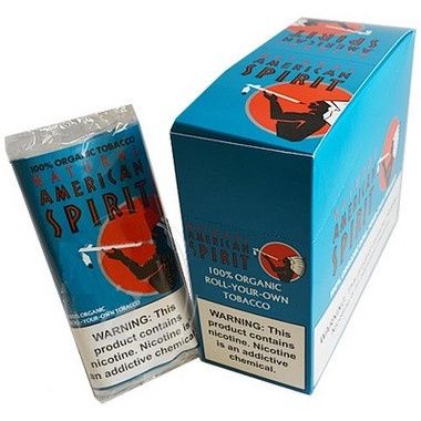 American Spirit Cigarette Tobacco | 1.41oz. x 6 Pouches | Organic