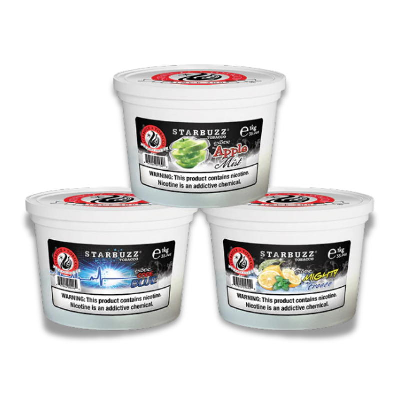 Starbuzz Bold Hookah Tobacco 1KG | Multiple Flavor Option