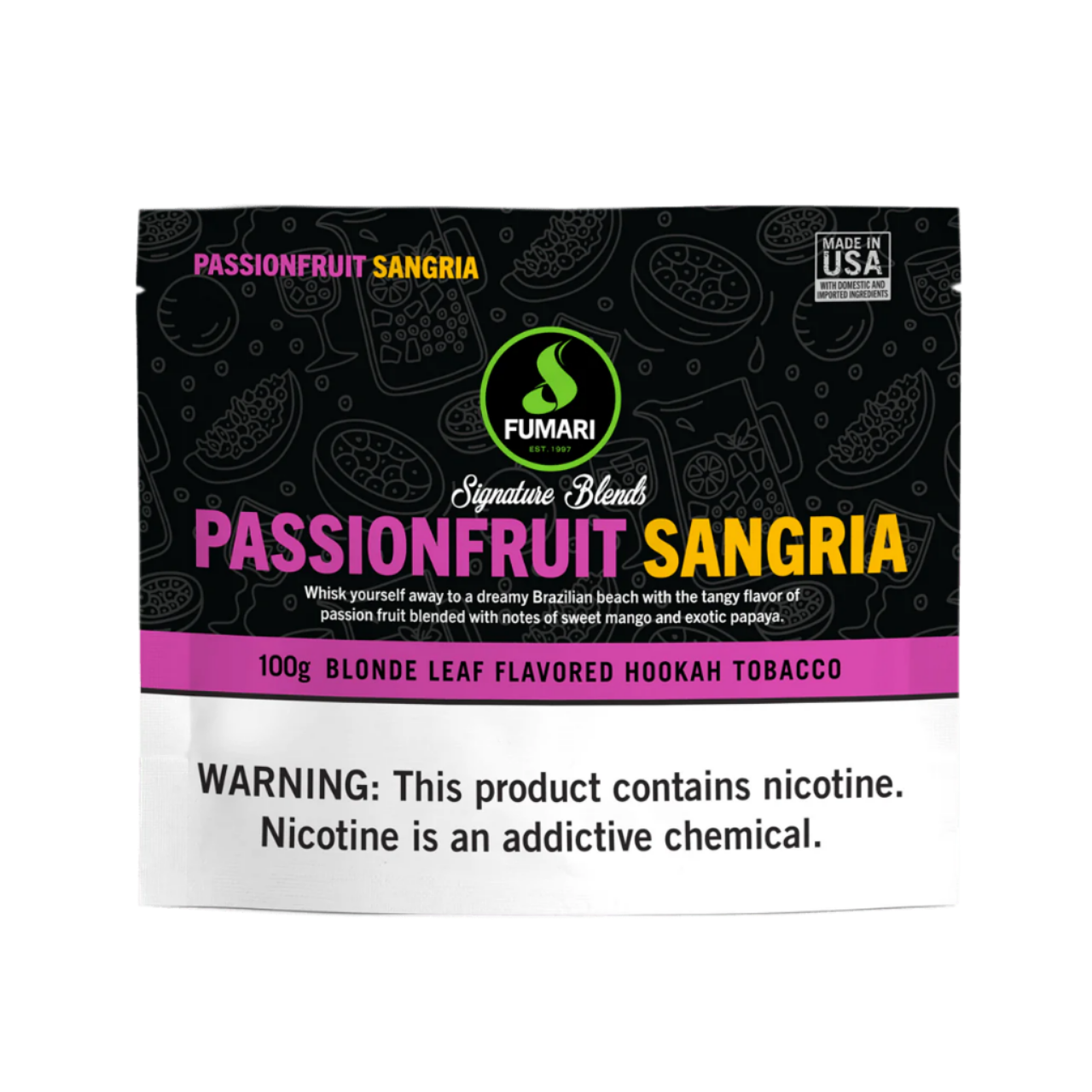 FumariHookahTobacco_100G_PassionfruitSangria