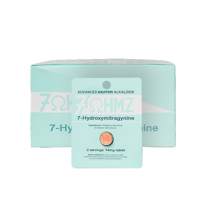 7OHMZ_7Hydroxymitragynine_14MG_CaseOf20_1Packs