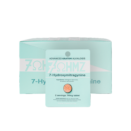 7OHMZ_7Hydroxymitragynine_14MG_CaseOf20_1Packs