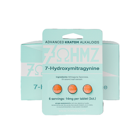 7OHMZ_7Hydroxymitragynine_14MG_CaseOf20_3Packs
