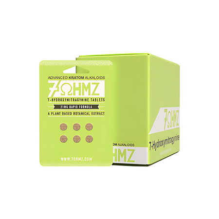 7OHMZ_7Hydroxymitragynine_21MG_CaseOf20_6Packs