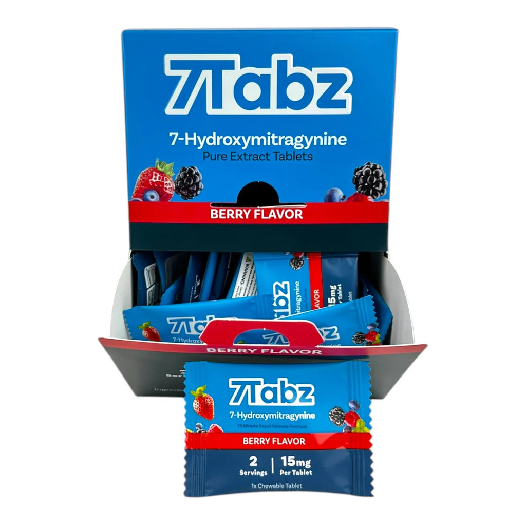 7Tabz_7Hydroxy_2Servings_15MGPerTablet_BerryFlavor