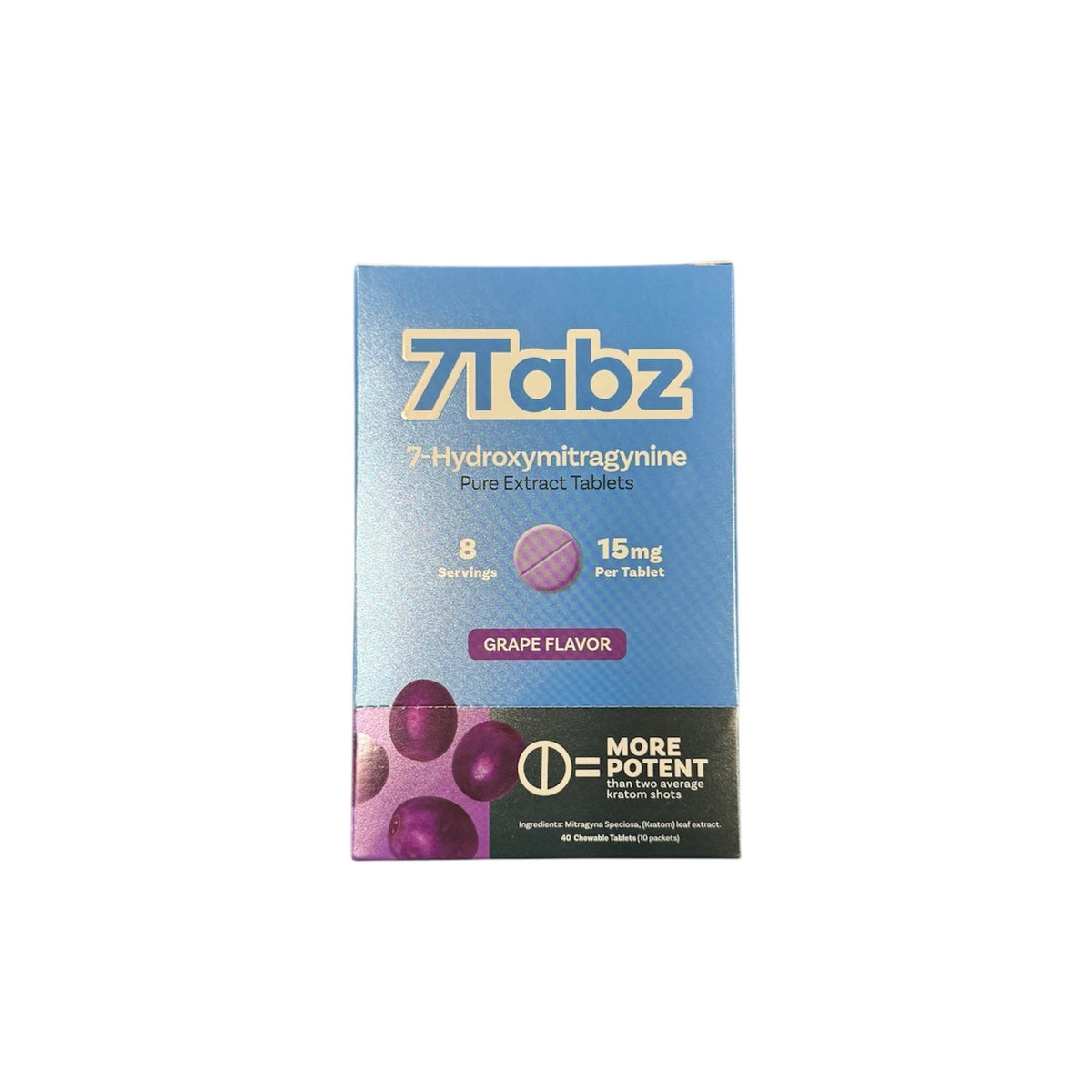 7Tabz_7Hydroxy_8Servings_15MGPerTablet_GrapeFlavor