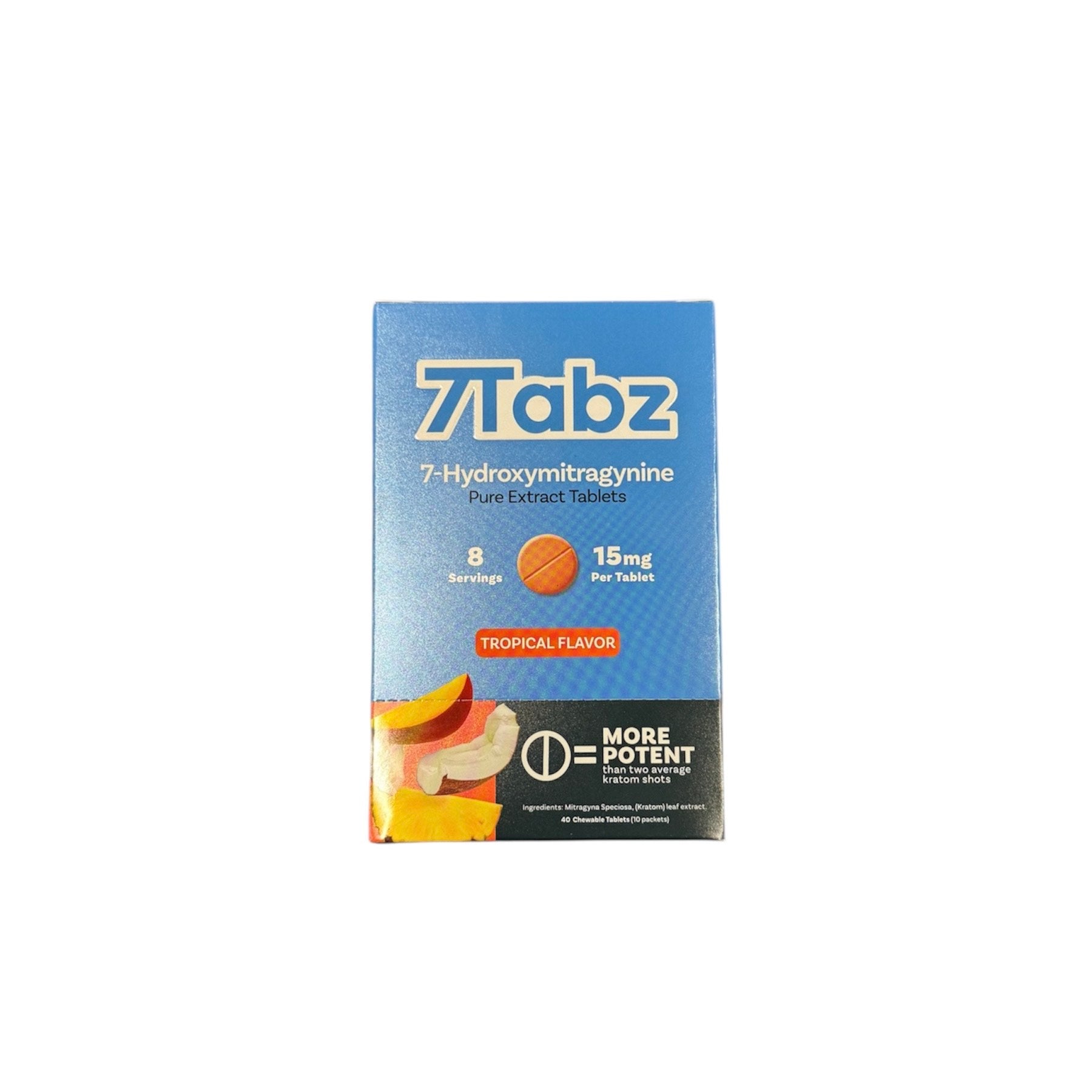 7Tabz_7Hydroxy_8Servings_15MGPerTablet_TropicalFlavor