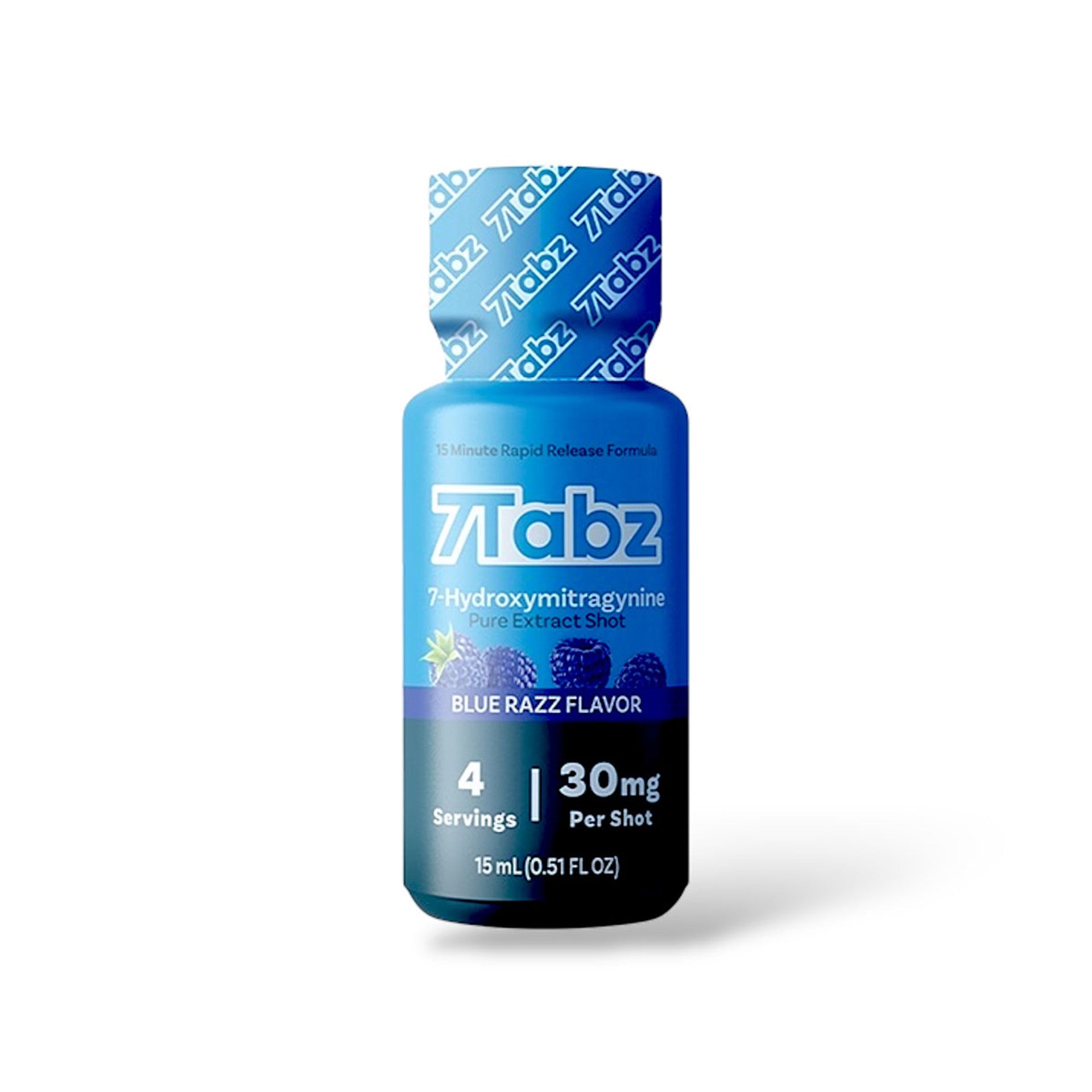 7Tabz_Shots_7Hydroxy_30MG_BlueRazz