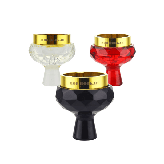 4" MOB Diamond Hookah Bowl