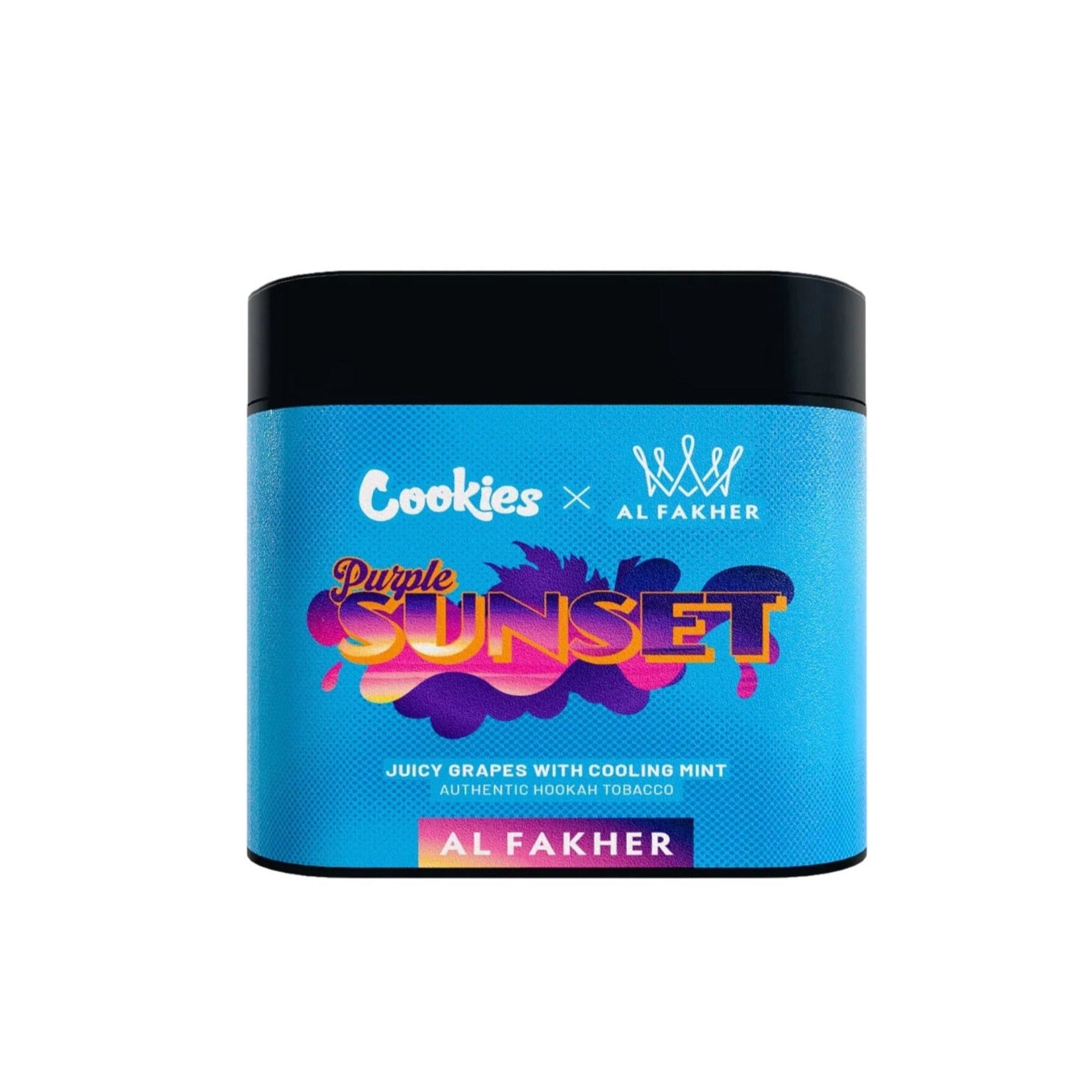 AlFakherXCookies_250GHookahTobacco_PurpleSunset