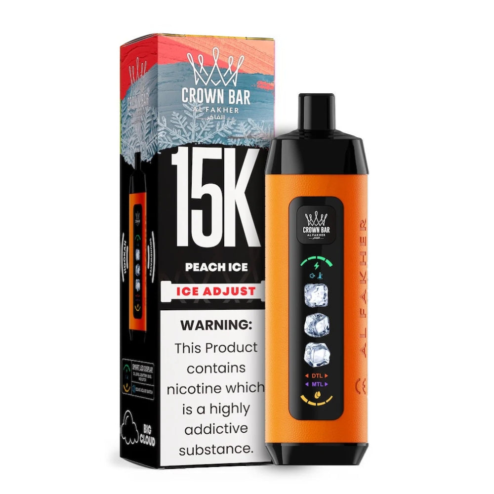 AlFakher_CrownBar_15KPuffs_PeachIce