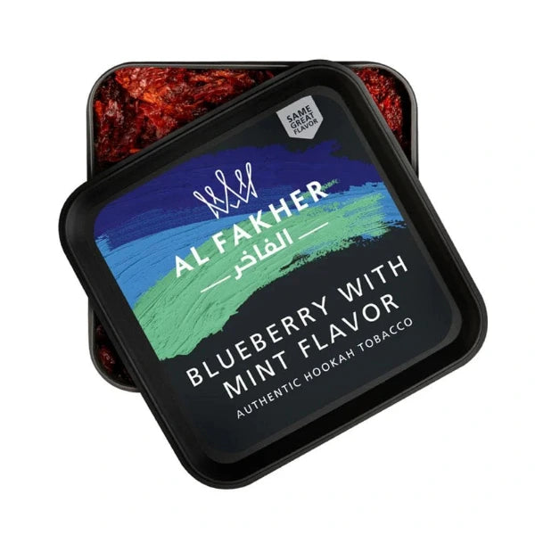 AlFakher_HookahTobacco_1KG_BlueberryWithMint