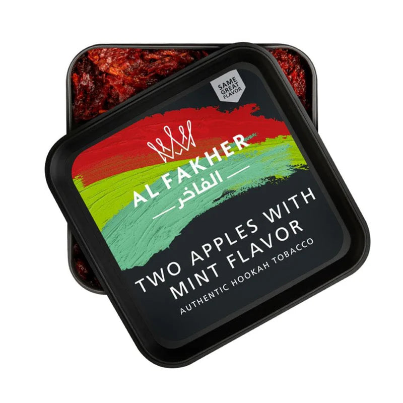 Al_Fakher_250G_TwoApplesWithMint