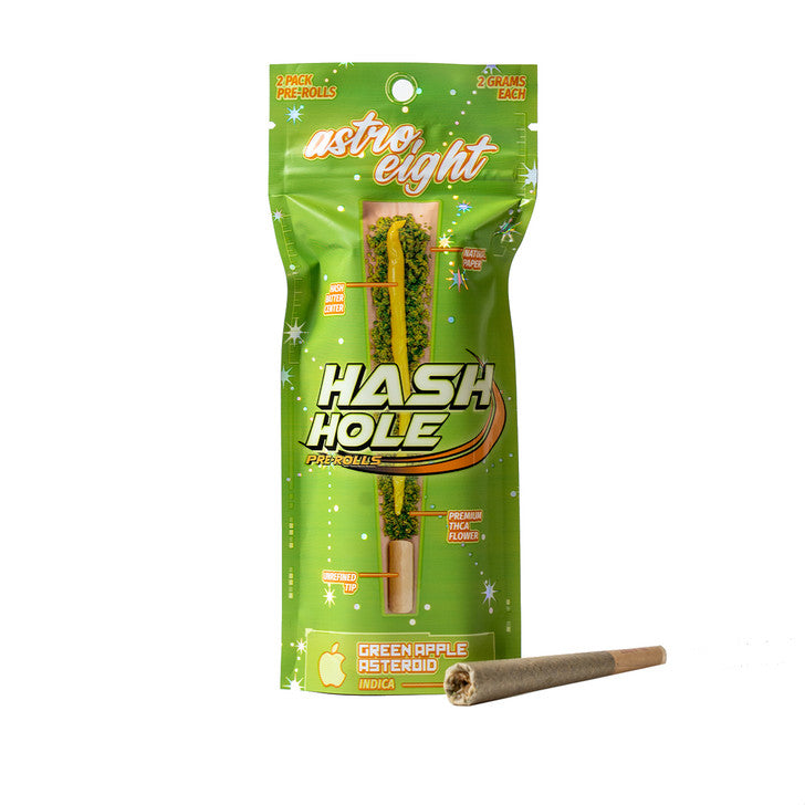 AstroEight_HashHole_2PreRoll_GreenAppleAsteroid