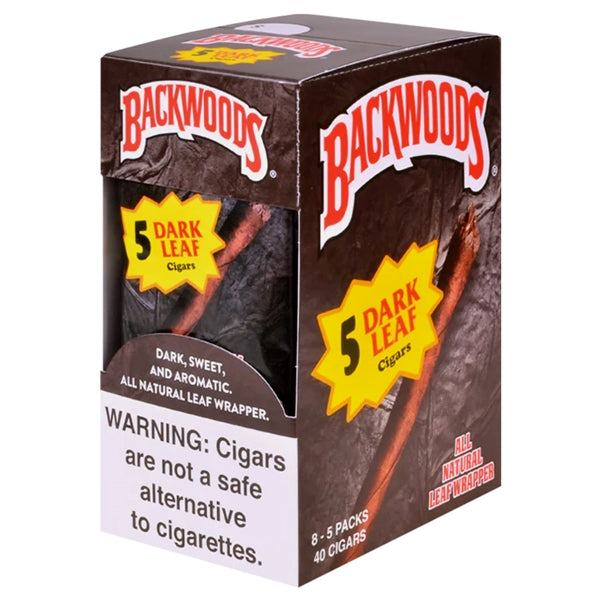 Backwoods Cigars 8 Pack (5 Cigars Each) Wholesale | Sonics Imports