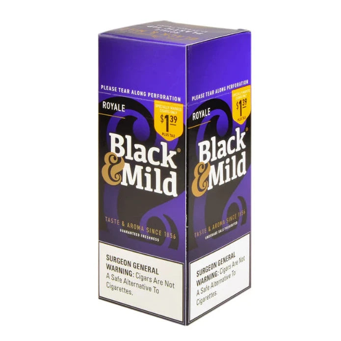BlackNMild_PlasticTip_25CT_Royale