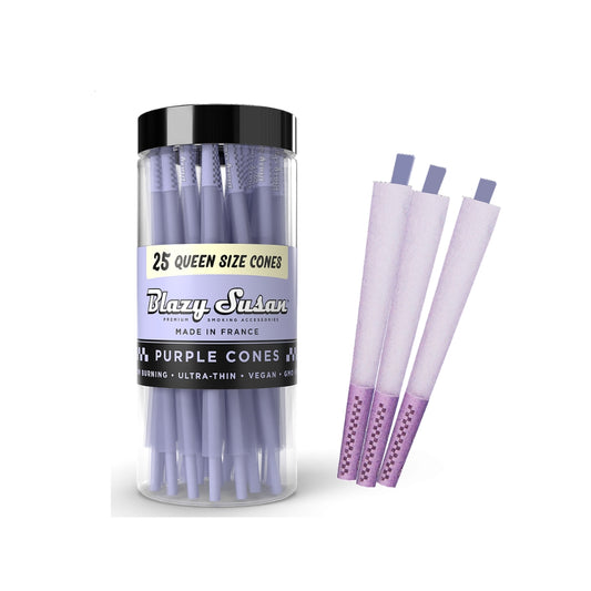 Blazy Susan Purple Cones | 25CT | Queen Size