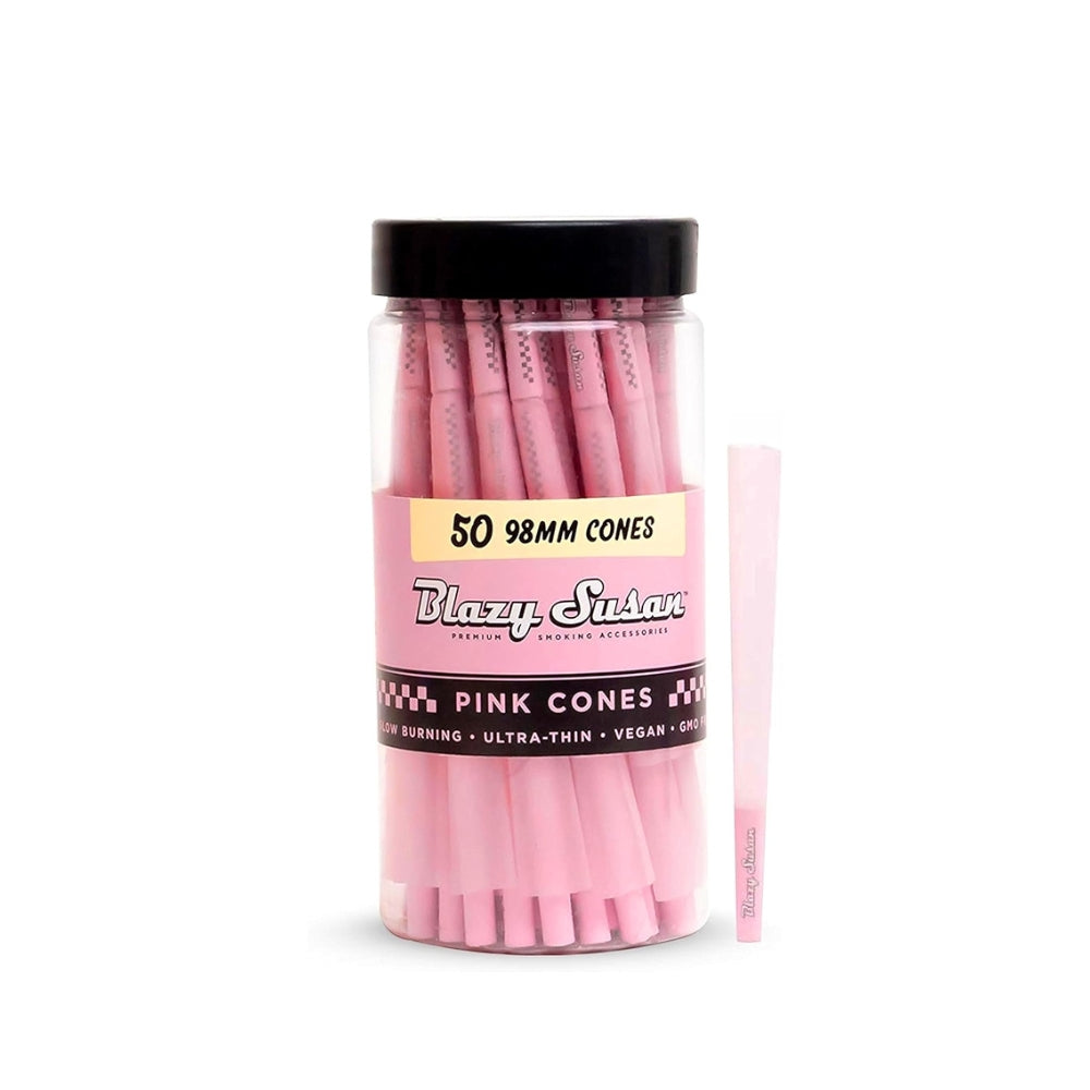 Blazy Susan Pink Cones | 50CT | 98MM