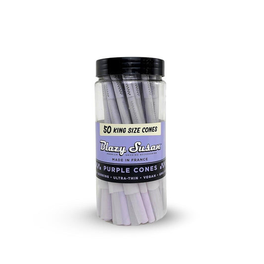 Blazy Susan Purple Cones | 50CT | King Size
