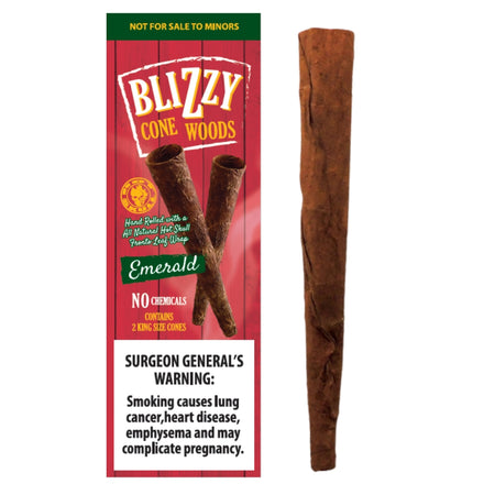 BlizzyConeWoods_2KingsizeCones_10Pack_Emerald
