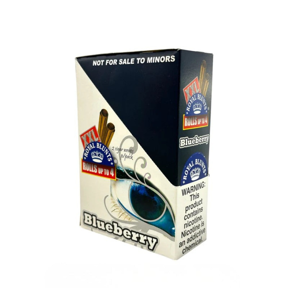 XXL Royal Blunts | 2 Cigar Wraps Per Pack | 25 Pack | Multiple Flavor Option