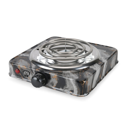 CB4-T BYO Hot Plate: Onyx Print for High-Performance Hookah Heating