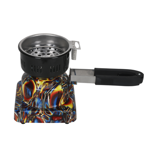 CB5-P BYO Urban Print Stove: Sleek Design for Efficient Hookah Heating