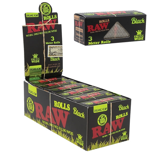 RawBlack_OrganicHemp_3MeterRolls