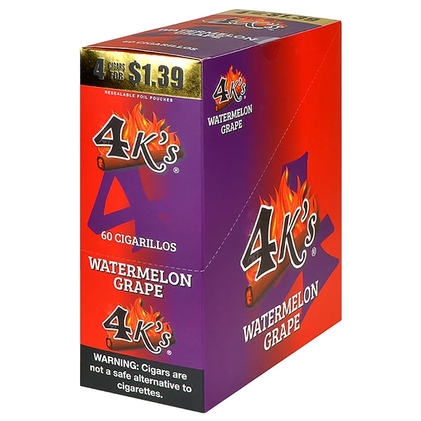4 Kings By Good Times Cigarillos | 4 for $1.39 | 15 Packs