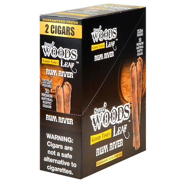 Good Times Sweet Woods Leaf | 2 Cigars | 15 Pouches