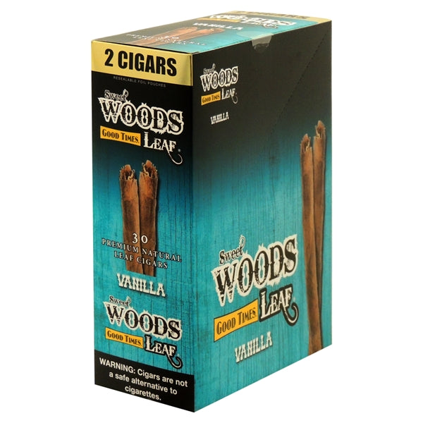 Good Times Sweet Woods Leaf | 2 Cigars | 15 Pouches