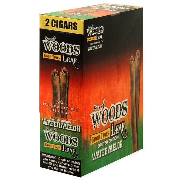 Good Times Sweet Woods Leaf | 2 Cigars | 15 Pouches
