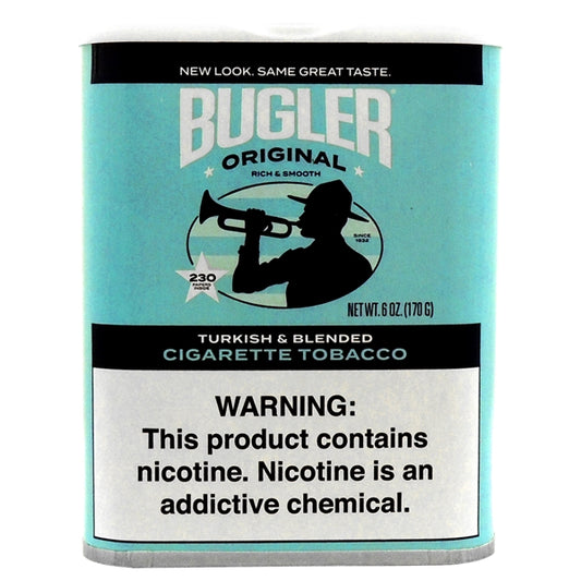 Bugler Cigarette Tobacco | 6oz. Can | Original