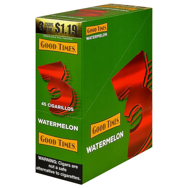 Good Times Sweet Woods Leaf | 3 Cigars | 15 Pouches