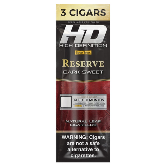 Good Times HD Reserve | 3 Cigars | 15 Pouches