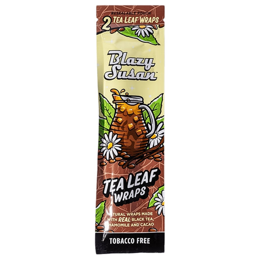 Blazy Susan Wraps | 25 Packs | 2 Wraps | Tea Leaf