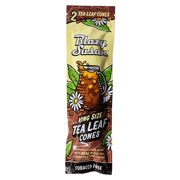 Blazy Susan King Size Cones | 10 Packs | 2 Wraps | Tea Leaf