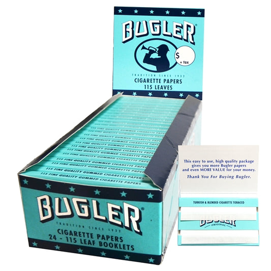 Bugler Cigarette Papers | 24 Booklets | 115 Leaves