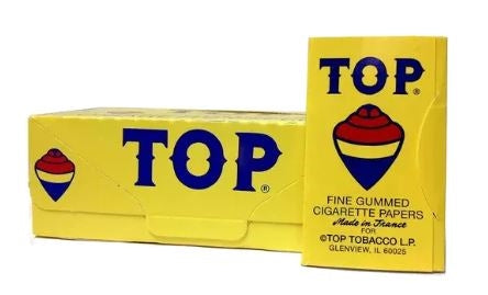 Top Fine Gummed Cigarette Papers | 100 papers | 24 Packs