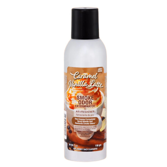 CaramelVanillaLatte_SmokeOdorExterminator_AirFreshener_7oz