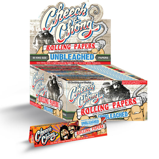 Cheech&Chong_KingSizeUnbleached_RollingPaper
