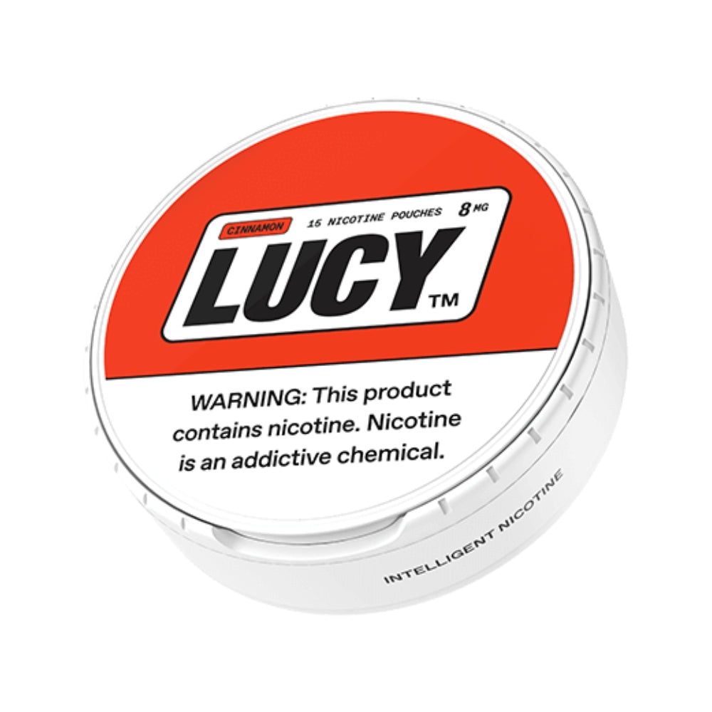 Lucy Nicotine Pouches | 8MG | 15 Pouches Per Pack | 5 Pack | Multiple Flavor Option